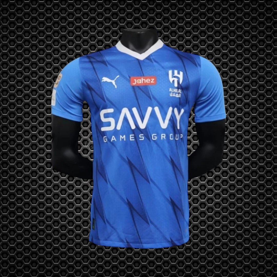 Al Hilal  - Camisola 23/24 - VERSÃO JOGADOR (LER DESCRIÇÃO)