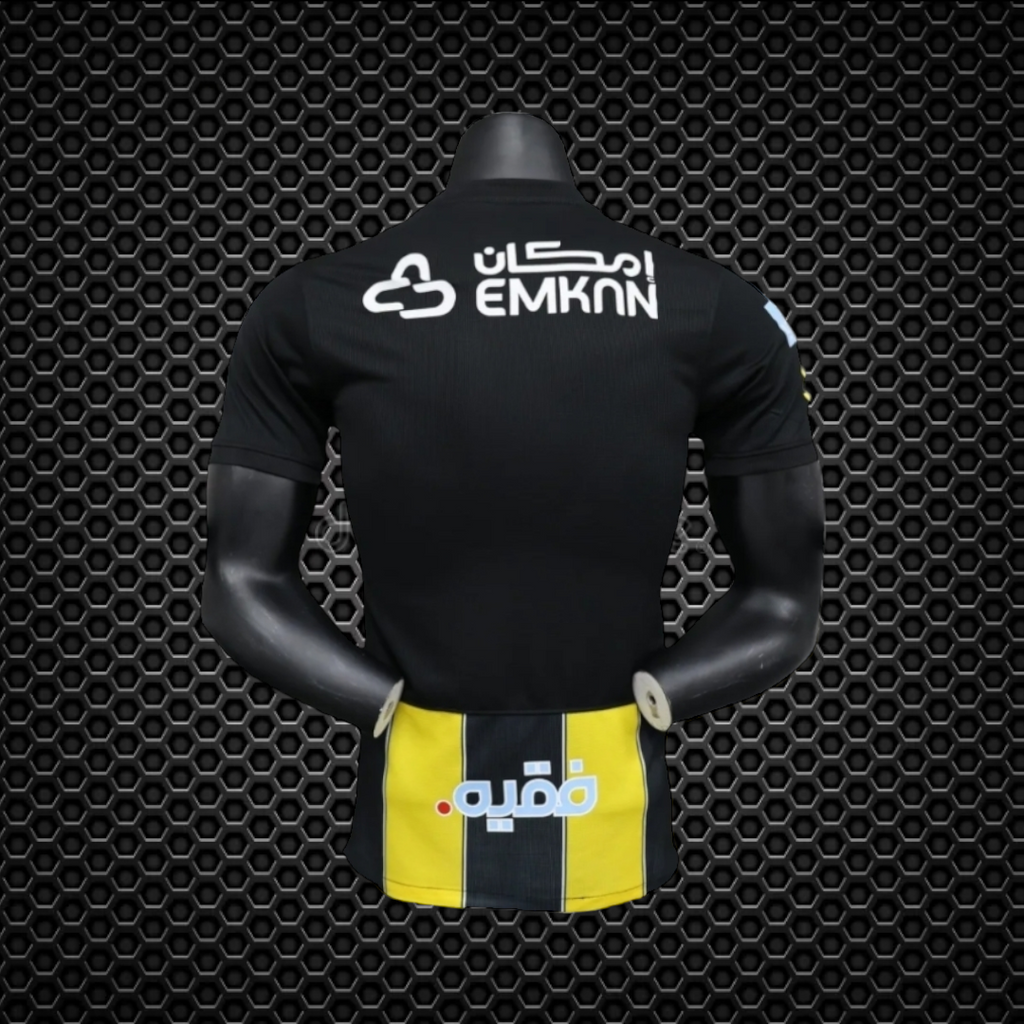 Al Ittihad - Camisola 23/24 - VERSÃO JOGADOR (LER DESCRIÇÃO)