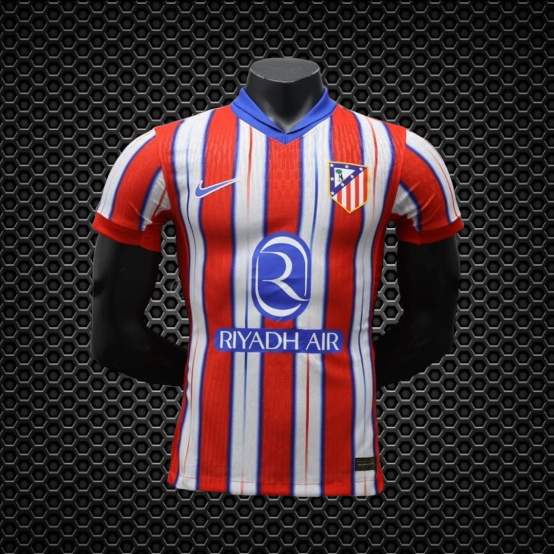 Atlético Madrid - Camisola 24/25 - VERSÃO JOGADOR (LER DESCRIÇÃO)