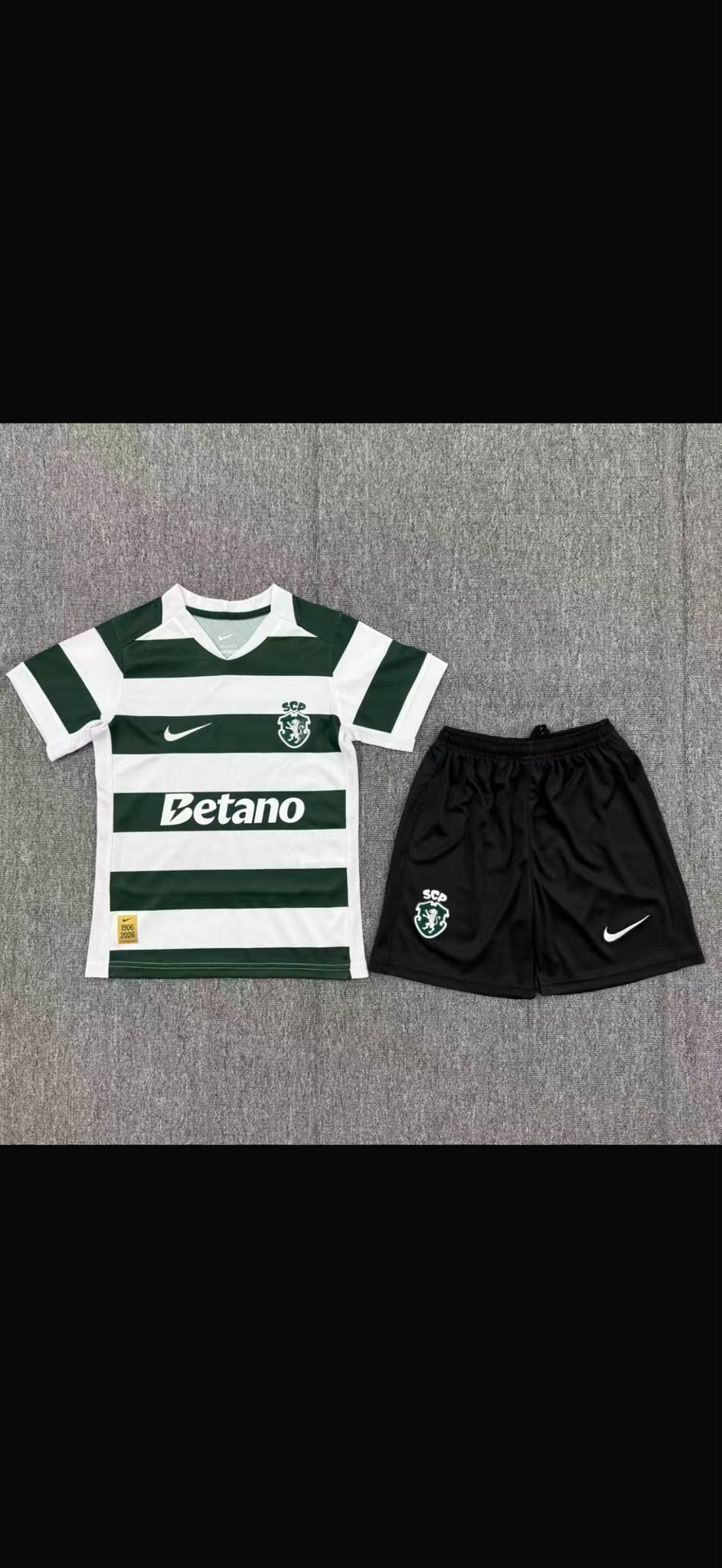conjunto criança sporting 26-27