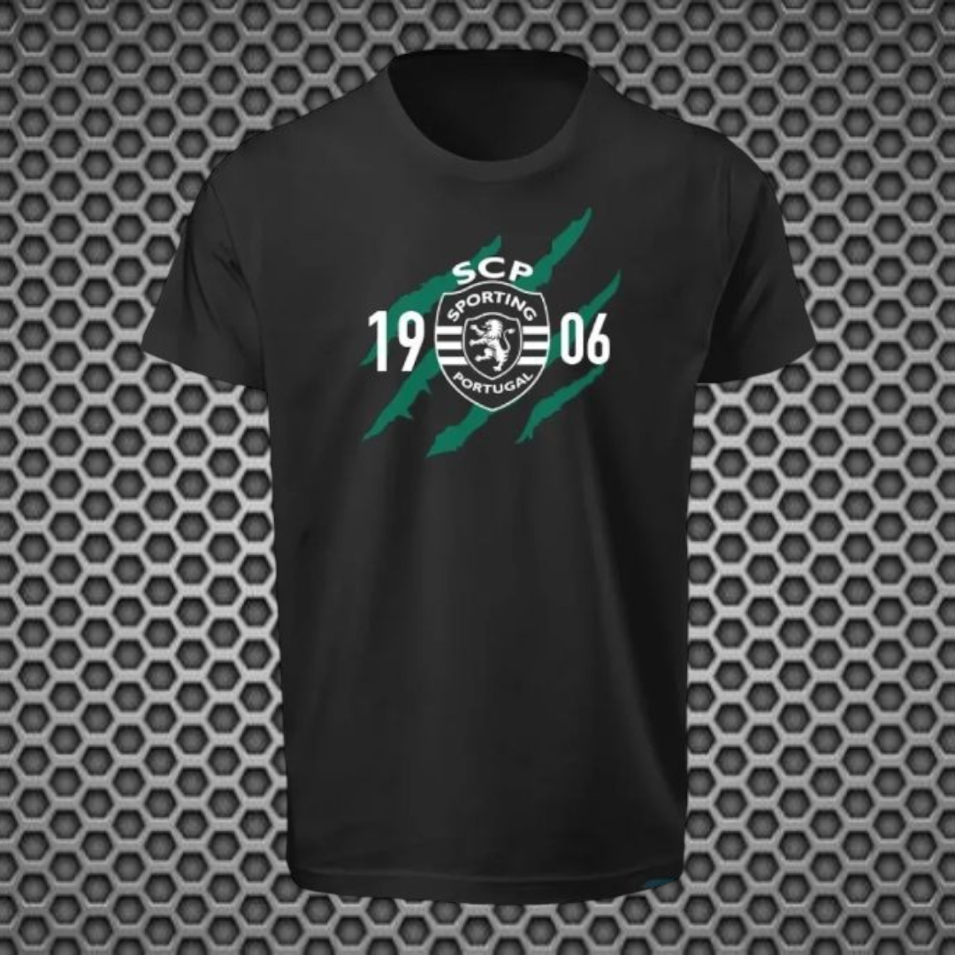 Sporting - T-shirt Preta
