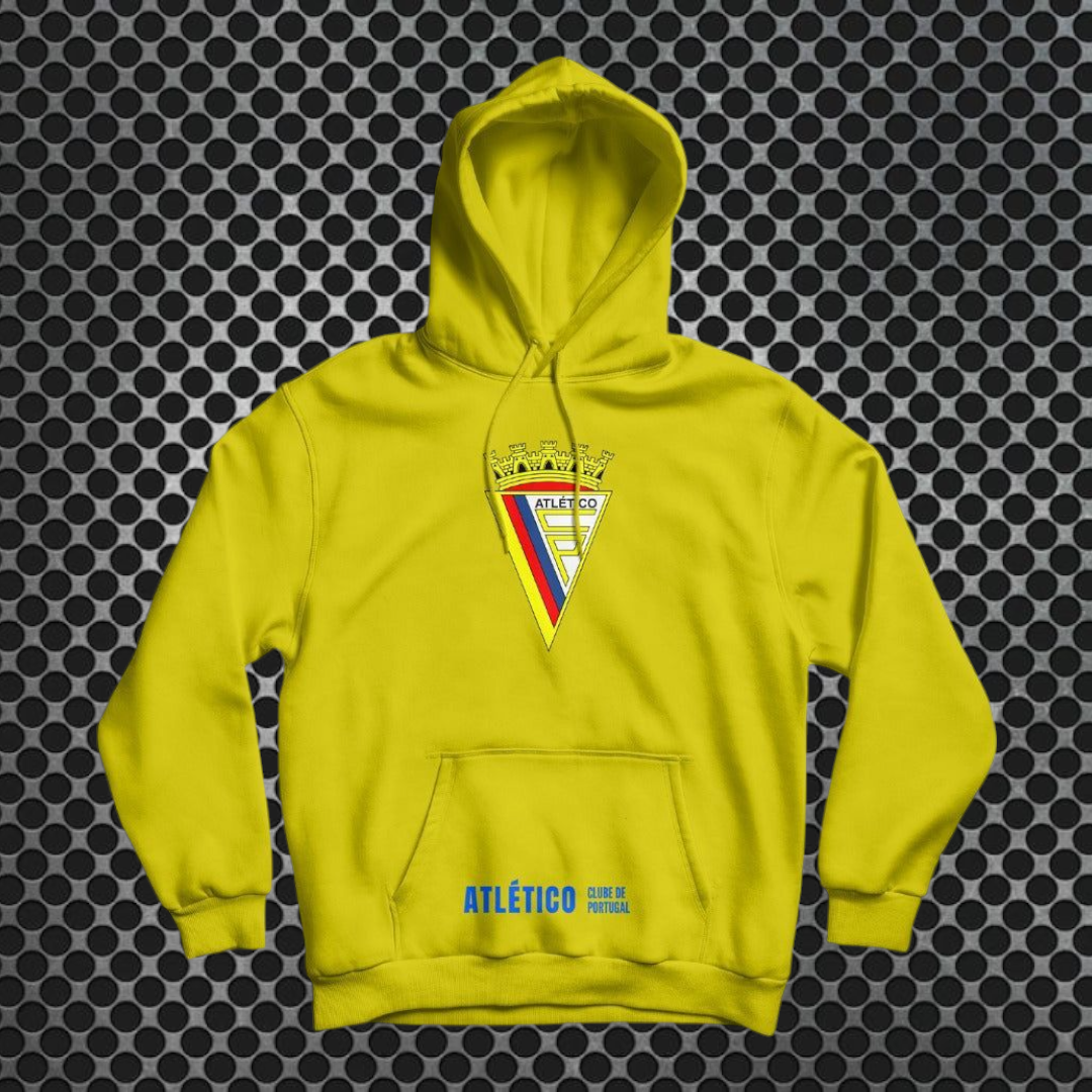 Atlético - Sweat-shirt com capuz - Amarela