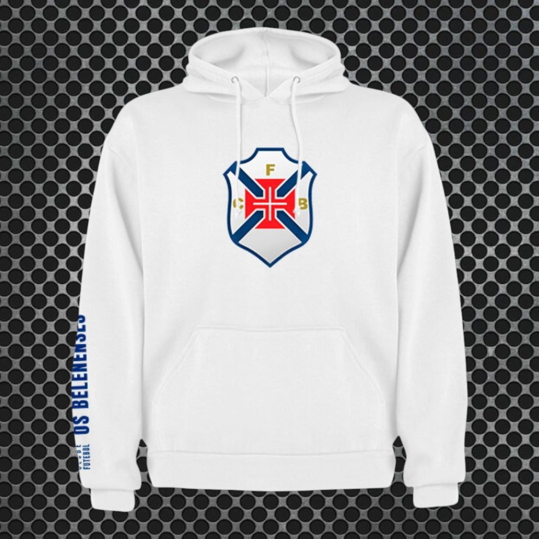 Belenenses - Sweat-shirt com capuz - Branca