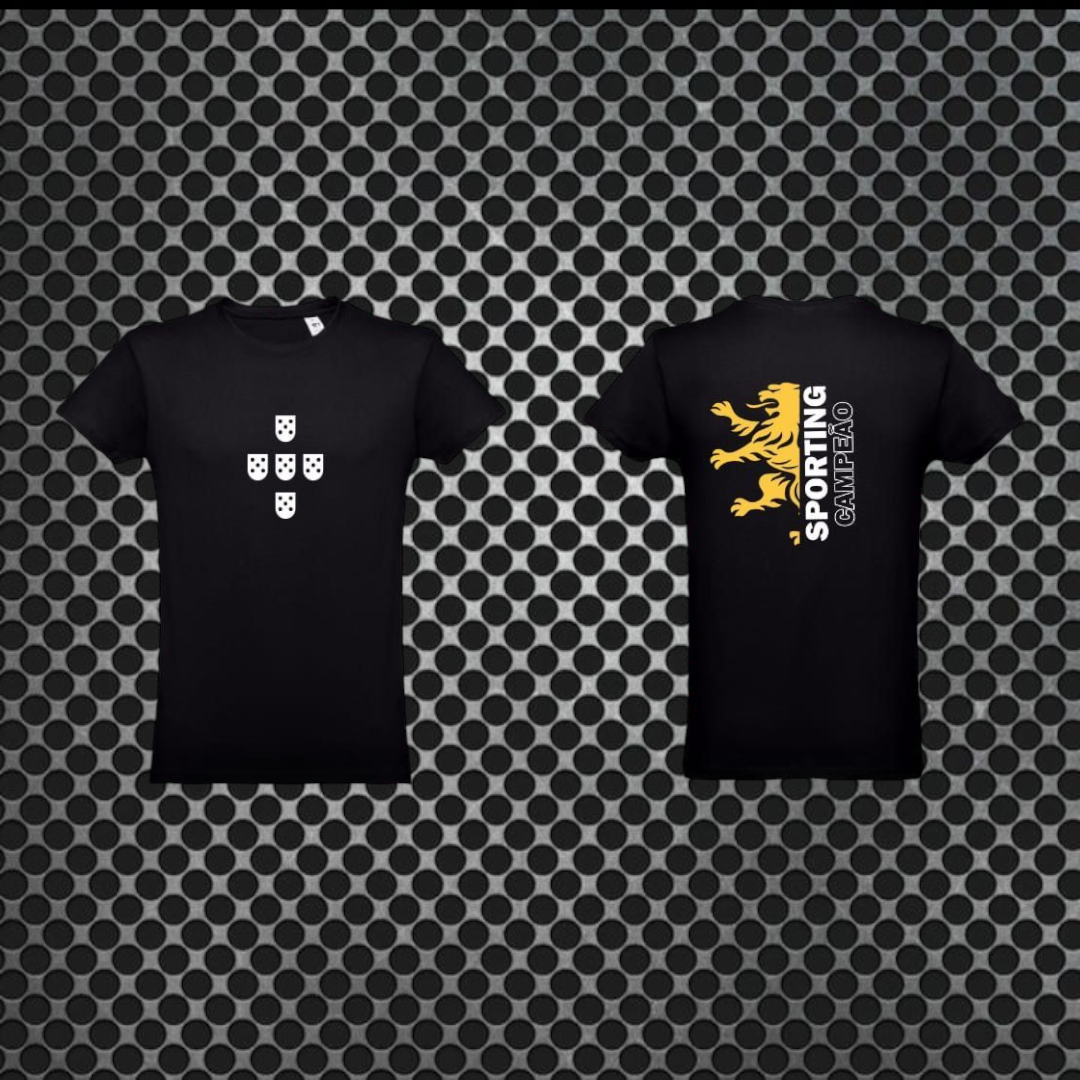 Sporting - T-shirt Preta