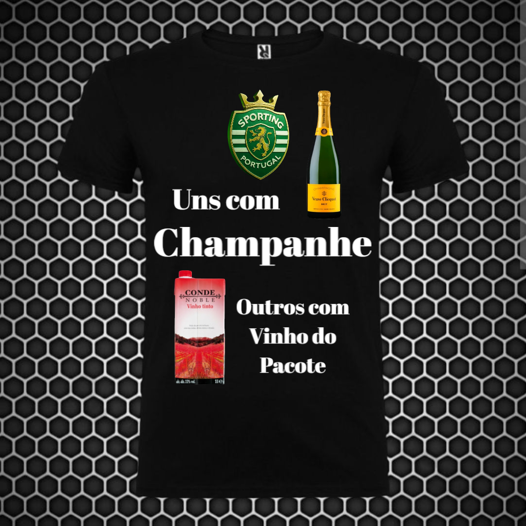 Sporting - T-shirt Preta