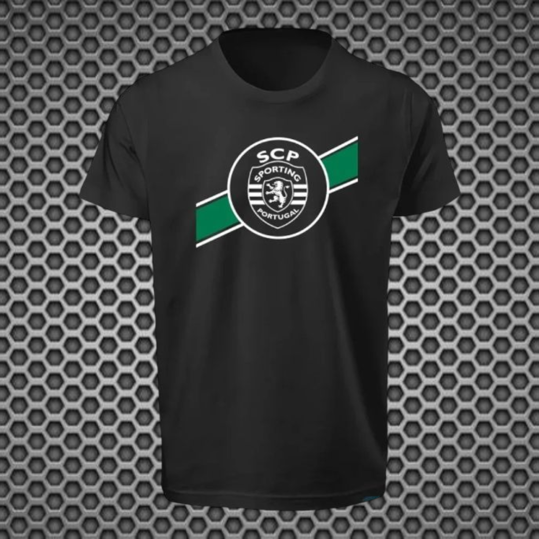 Sporting - T-shirt Preta