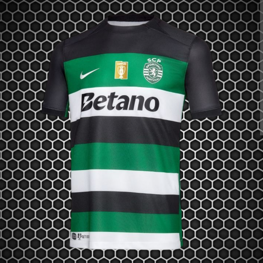 * Sporting - Camisola BiCampeão 24/25 EDIÇÃO LIMITADA - COATES/HJULMAND