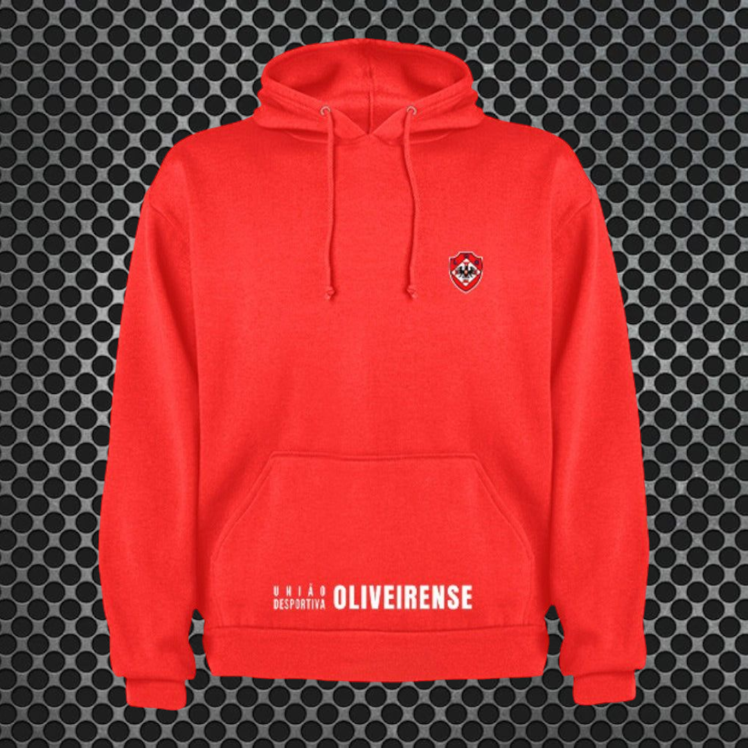 Oliveirense - Sweat-shirt com capuz - Vermelha