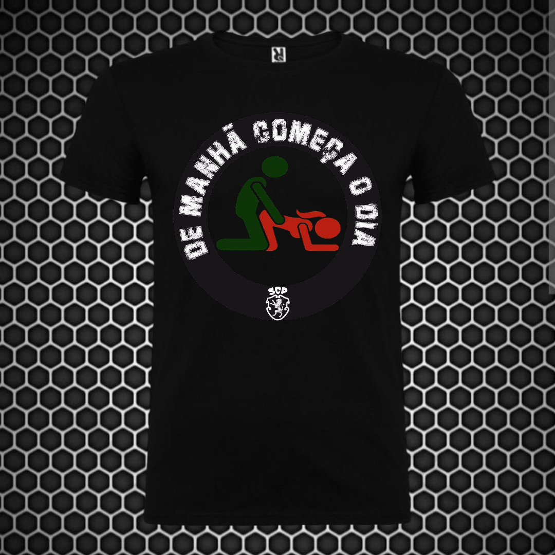 Sporting - T-shirt Preta