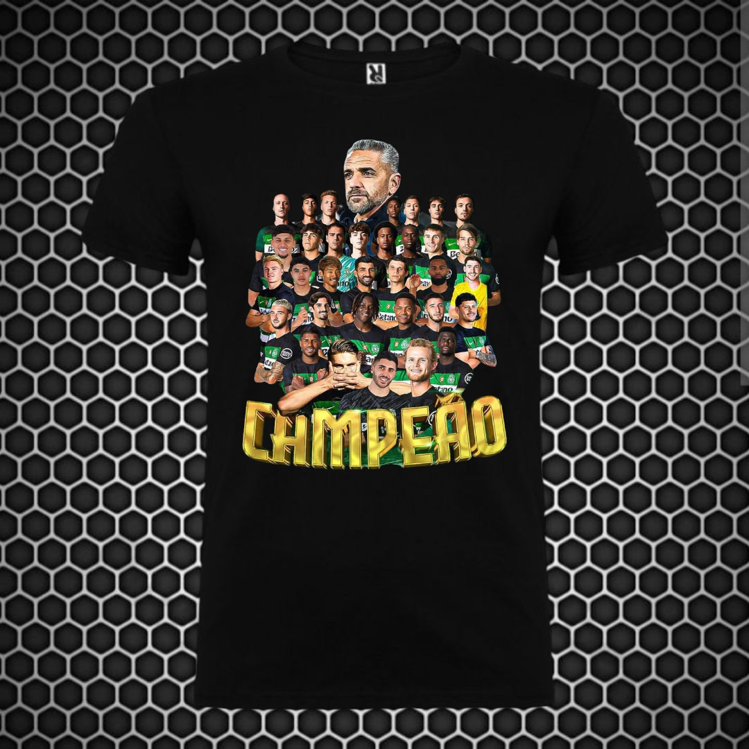 Sporting - T-shirt Preta